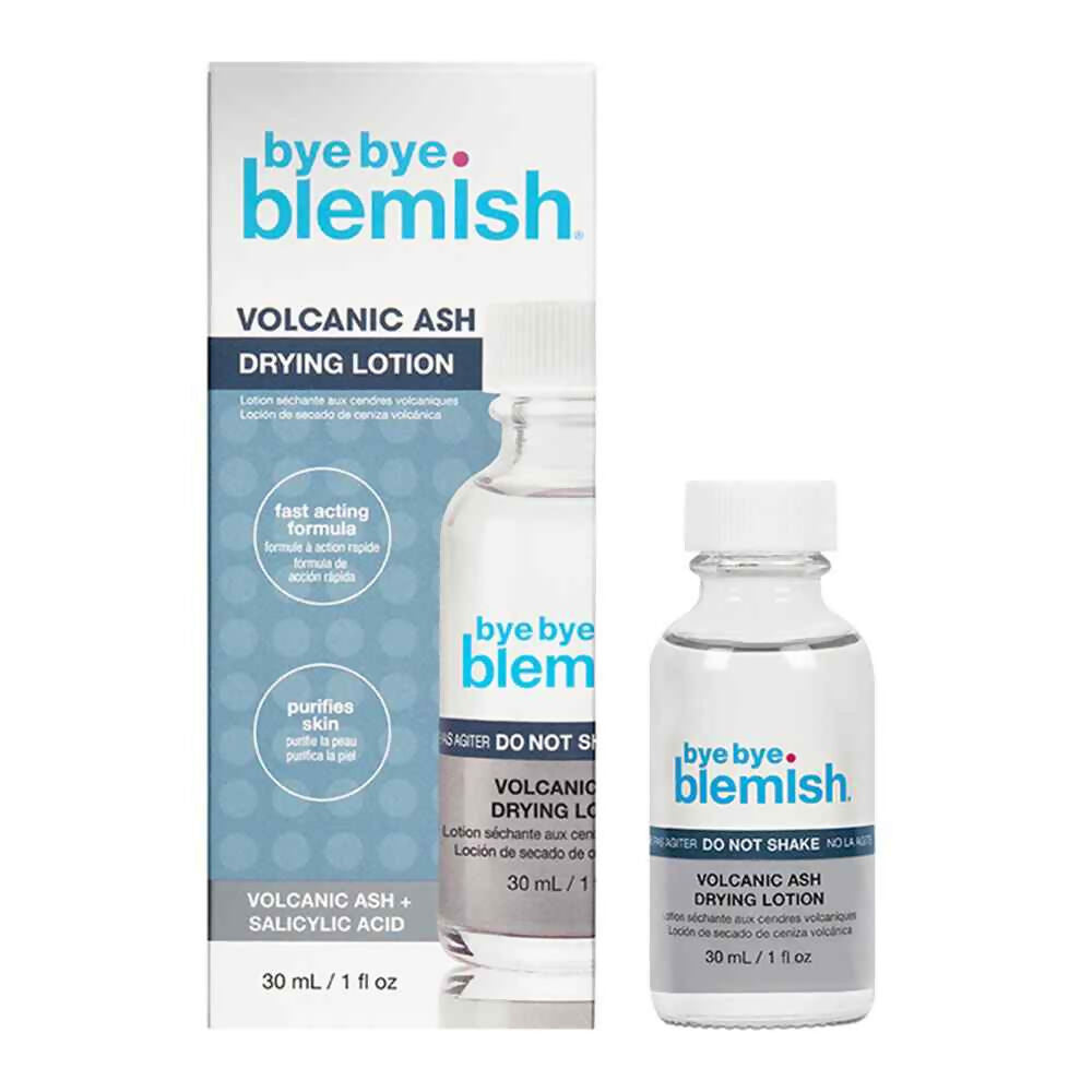BYE BYE BLEMISH Drying Lotion Volcanic Ash 1oz Combination Skin