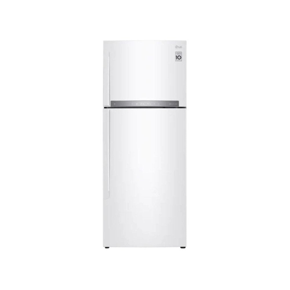 LG, Fridge 22FT, Top Mount, Smart Inverter Compressor, Door Cooling, Multi AirFlow WHITE, L.G-GRC639HWC