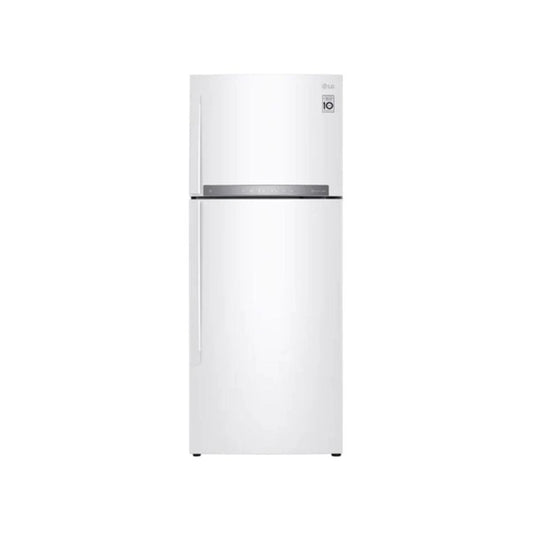 LG, Fridge 22FT, Top Mount, Smart Inverter Compressor, Door Cooling, Multi AirFlow WHITE, L.G-GRC639HWC