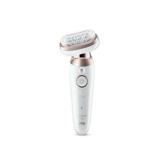 Braun Silk-Epil 9 3D Epilator, World’s 1St Fully Flex Head [Sensitive Areas], Wet – Dry, 50min, BRA-SES9060
