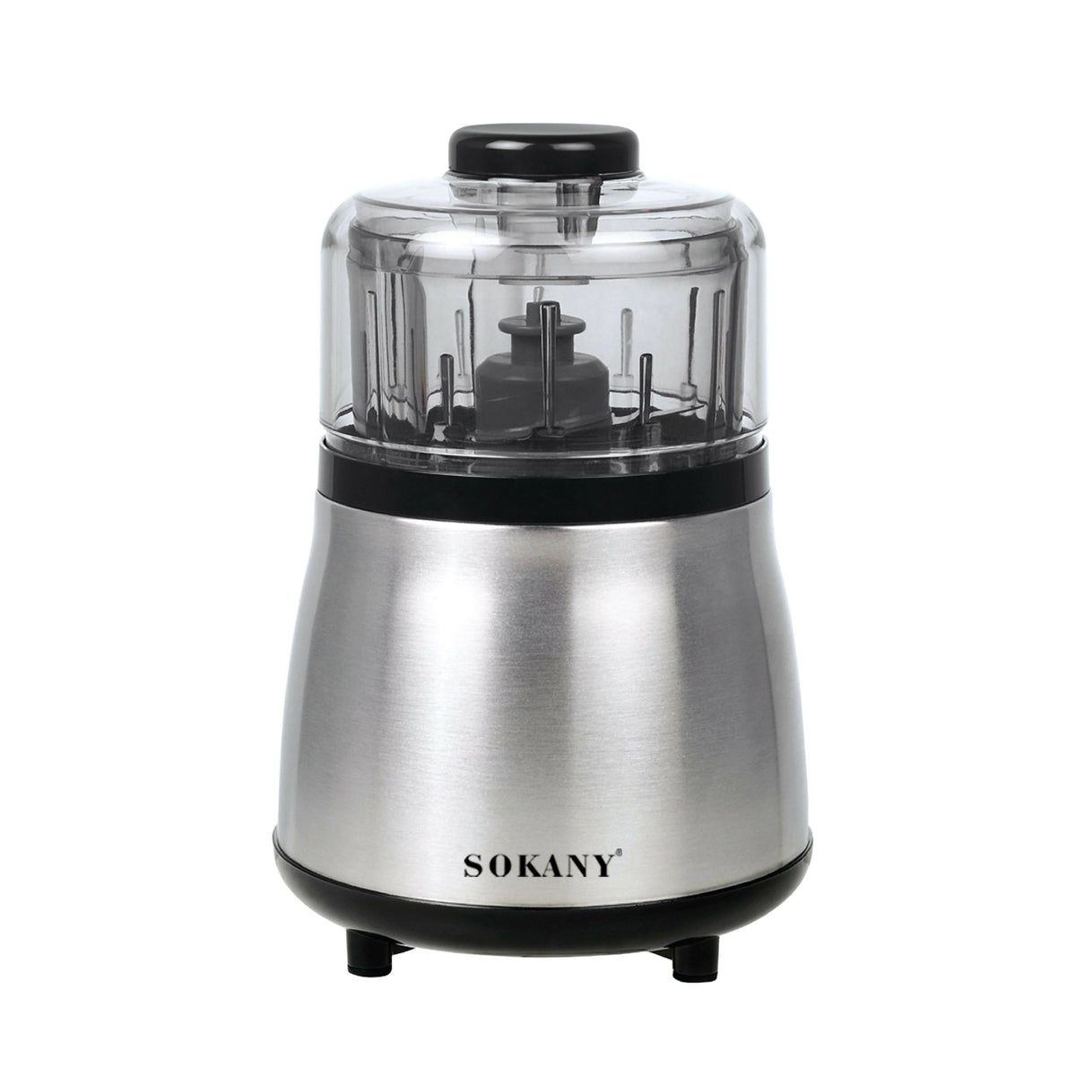 Sokany Grinder & Chopper With Stainless Body Meat & Vegetables Grinder YM-7035, 450W, 0.6L