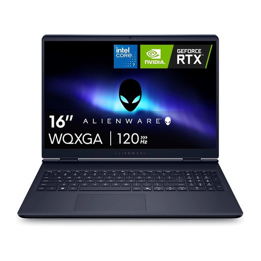 Dell, Alienware 16 Aurora Laptop, Intel Core 7-240H, 1Tb Ssd, 16Gb Ddr5, 16.0 Inch, 2560 X 1600, Nvidia Geforce Rtx 5060 8Gb, W11H, Blue, 1 Year Warranty