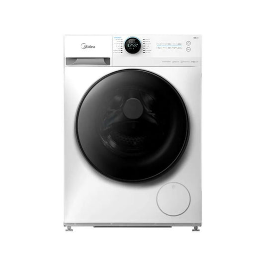 Midea Front Load Washer Lunar Dial With Health Guard 1400RPM - 10KG [White], MF200W110WB/W