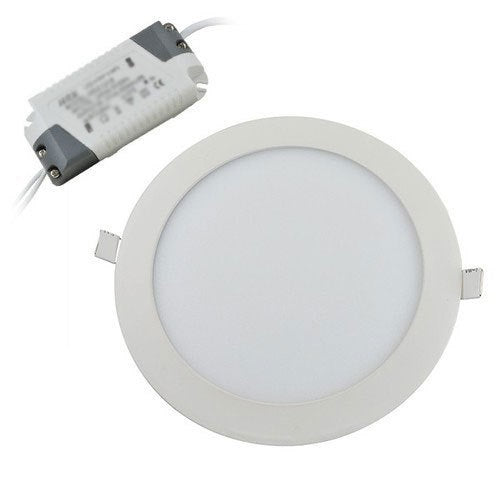 Led Panel Light,Energy Saving,30000Hours life for,80% Energy Saving,White,Voltage 165-265v,Size 300mm,Shape round,24watt