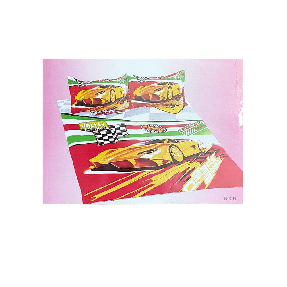 KC, Style Kids Collection Single 3Pcs 150x200cm Car, LF-103151CAR