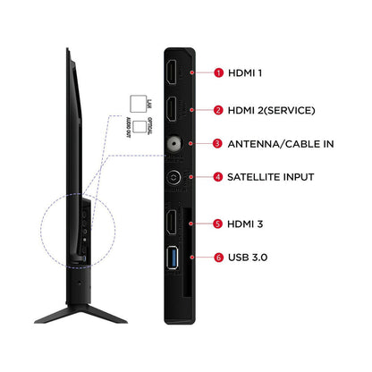 TCL Premium QLED 65-Inch 4K UHD 60HZ Smart Google TV, High Dynamic Range: Dolby Vision, HDR10, HDR10+, HLG, 3840x2160, TCL-65P6L