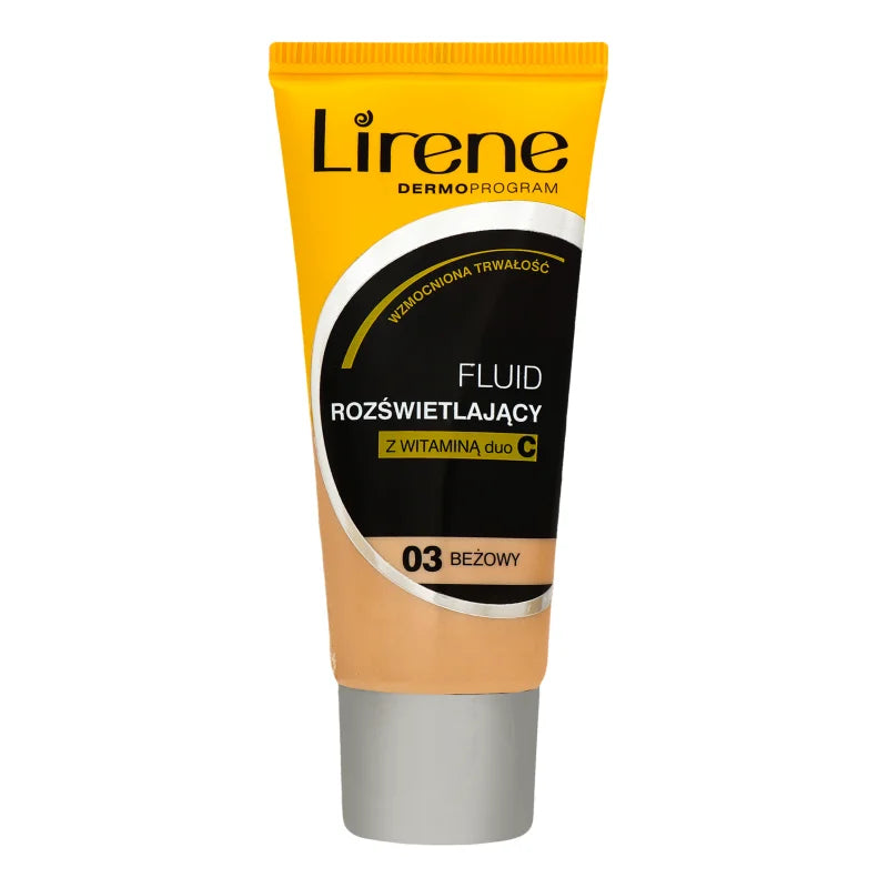 Lirene All Day Glow Foundation Shade 03 – Long-Lasting Coverage