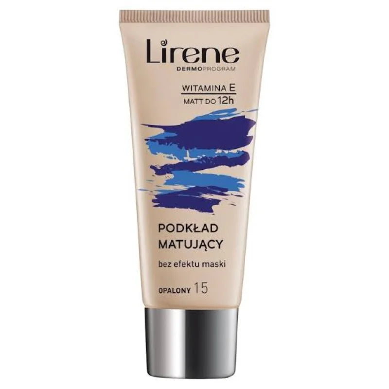 Lirene All Day Matt Foundation SPF 15 – Matte Coverage