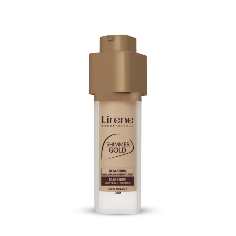 Lirene Base Serum Shimmer Gold 30ml Illuminating Face Primer