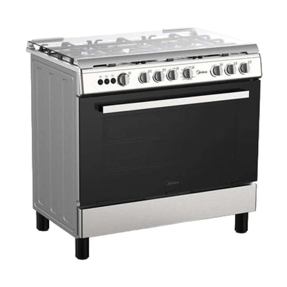 Midea Gas Cooker 90x60cm, 5 Gas Burner, LME95028