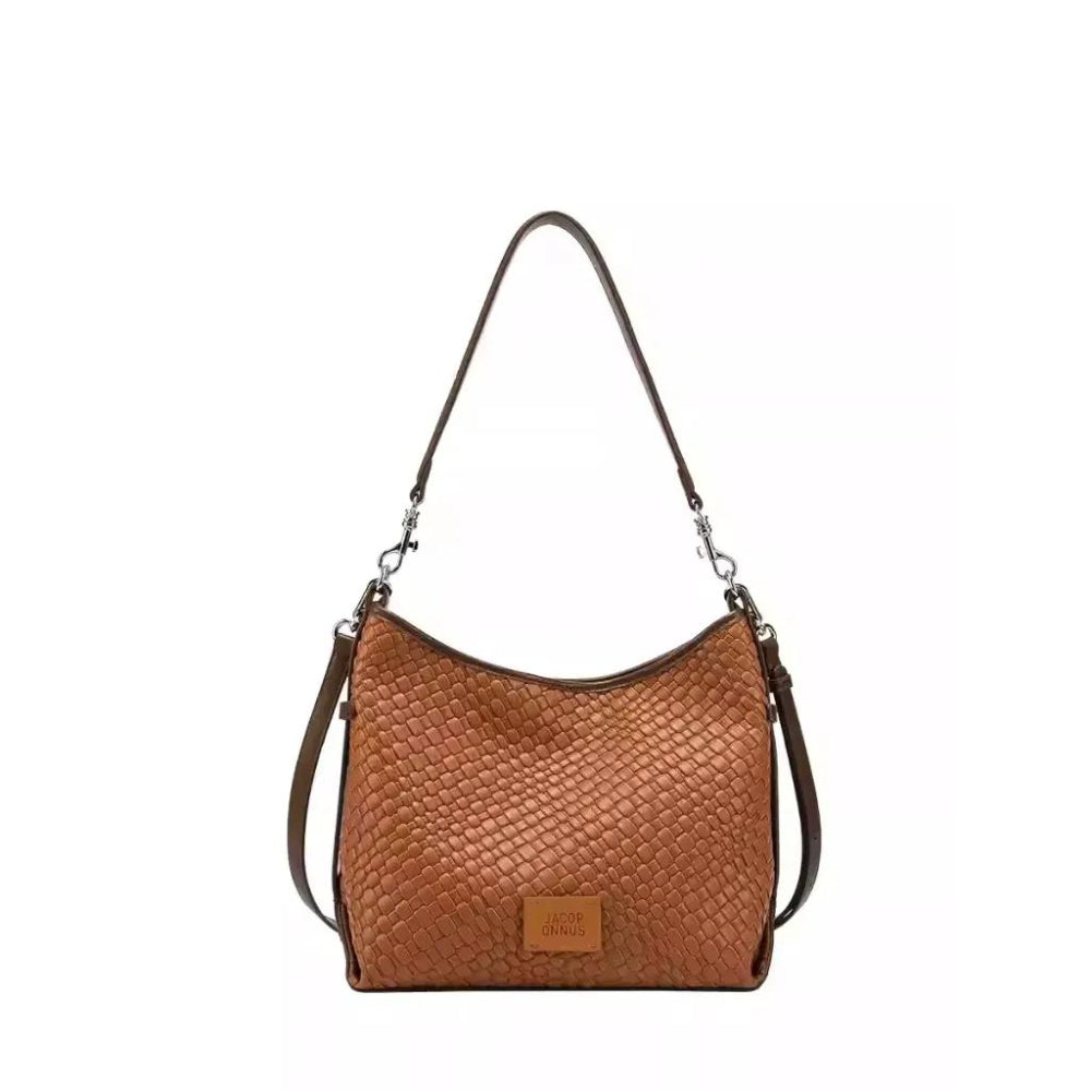 [LN-HOB-001-2510-04] The Slouchy Hobo / Tan Woven