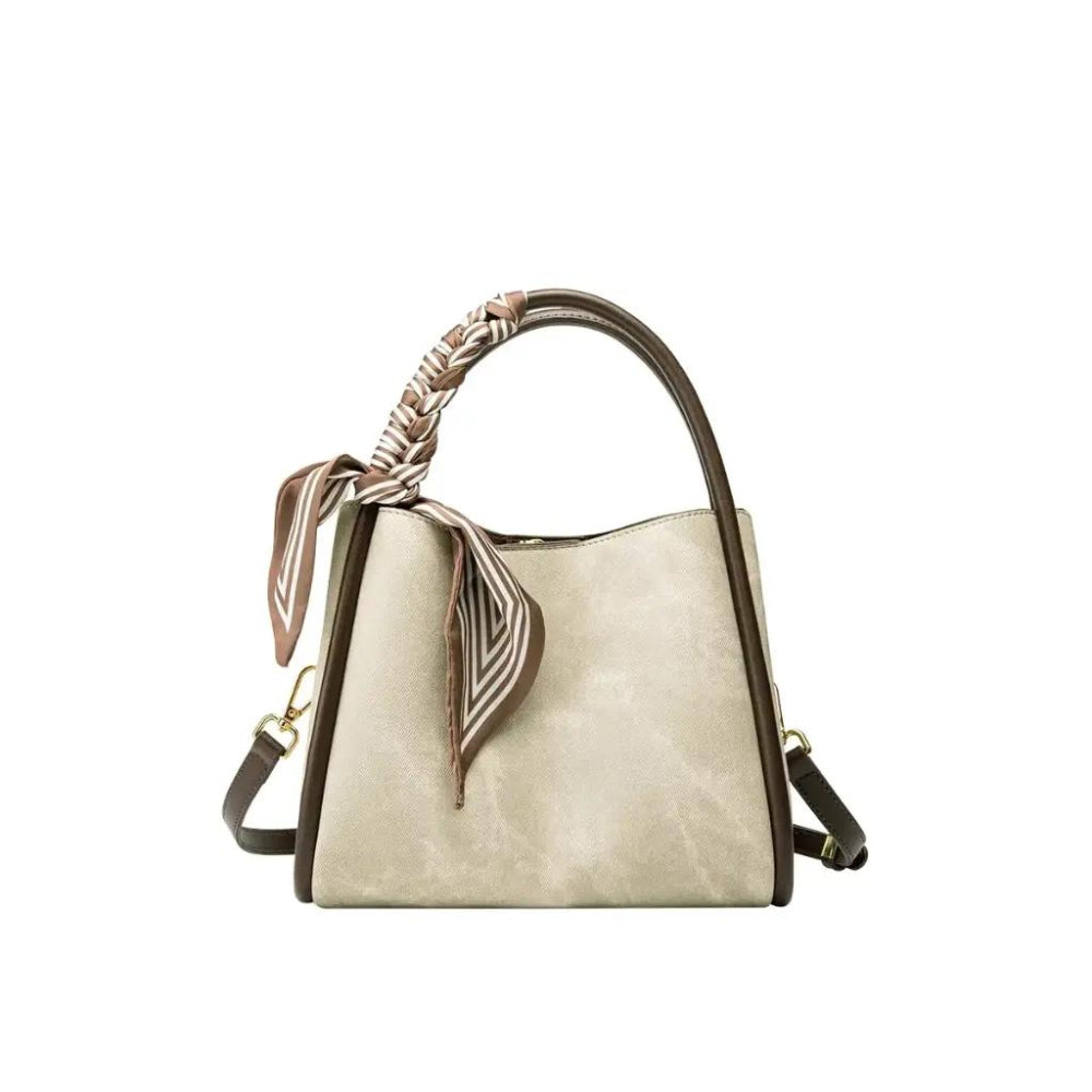 [LN-TB-001-2510-04] The Vestige Tote | Artisan Scarf