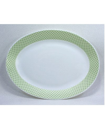 Luciano, Opal Corsica 13' Oval Dish