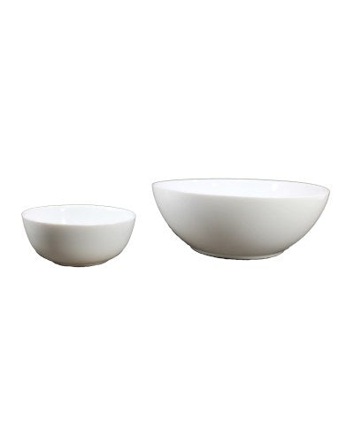 Luciano, Opal Moon White 5' Bowl