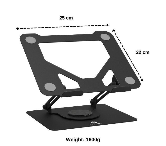 Mikuso Ls-070 Aluminum 360 Rotation Laptop Stand