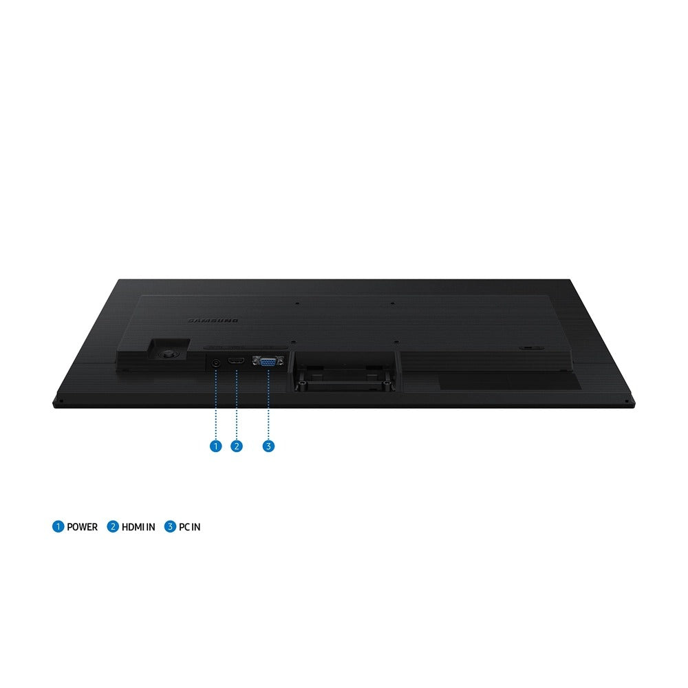 Samsung, Essential Monitor S3 S30Gd | 24 Inch| 2Ms Response Time |Black| Eye Saver Mode And Flicker-Free Technology | 100 Hz, Full Hd (1920X1080), Ports: 1 Hdmi, 1 Vga