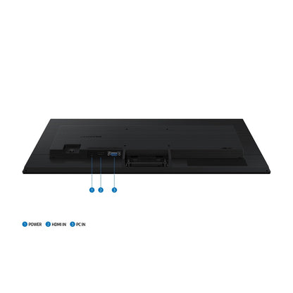 Samsung, Essential Monitor S3 S30Gd | 24 Inch| 2Ms Response Time |Black| Eye Saver Mode And Flicker-Free Technology | 100 Hz, Full Hd (1920X1080), Ports: 1 Hdmi, 1 Vga