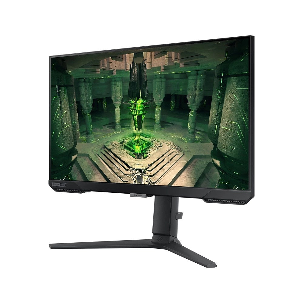 Samsung, Odyssey G4 Gaming Monitor |25 Inch Flat|1Ms Response Time| Fhd Resolution: 1920X1080| Black| 240 Hz| Contrast Ratio:1000:1 |Hdr10| Ports: 2 Hdmi, 1 Display Port, Headphone Jack | Height Adjustable Stand| 1 Year Warranty