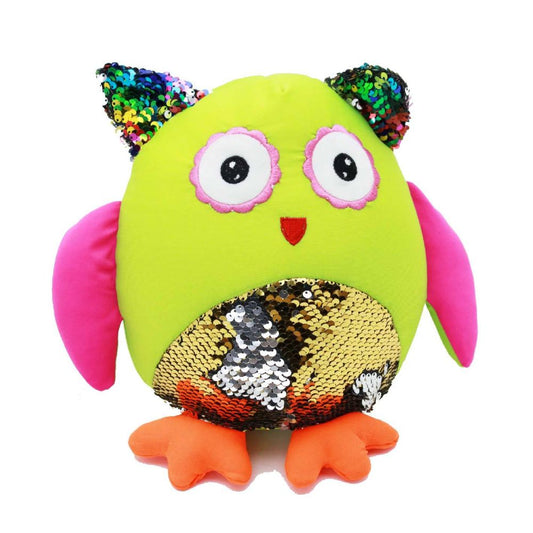 Smile Yalla, Anti-Stress Owl Pillow, Available in Different Colors