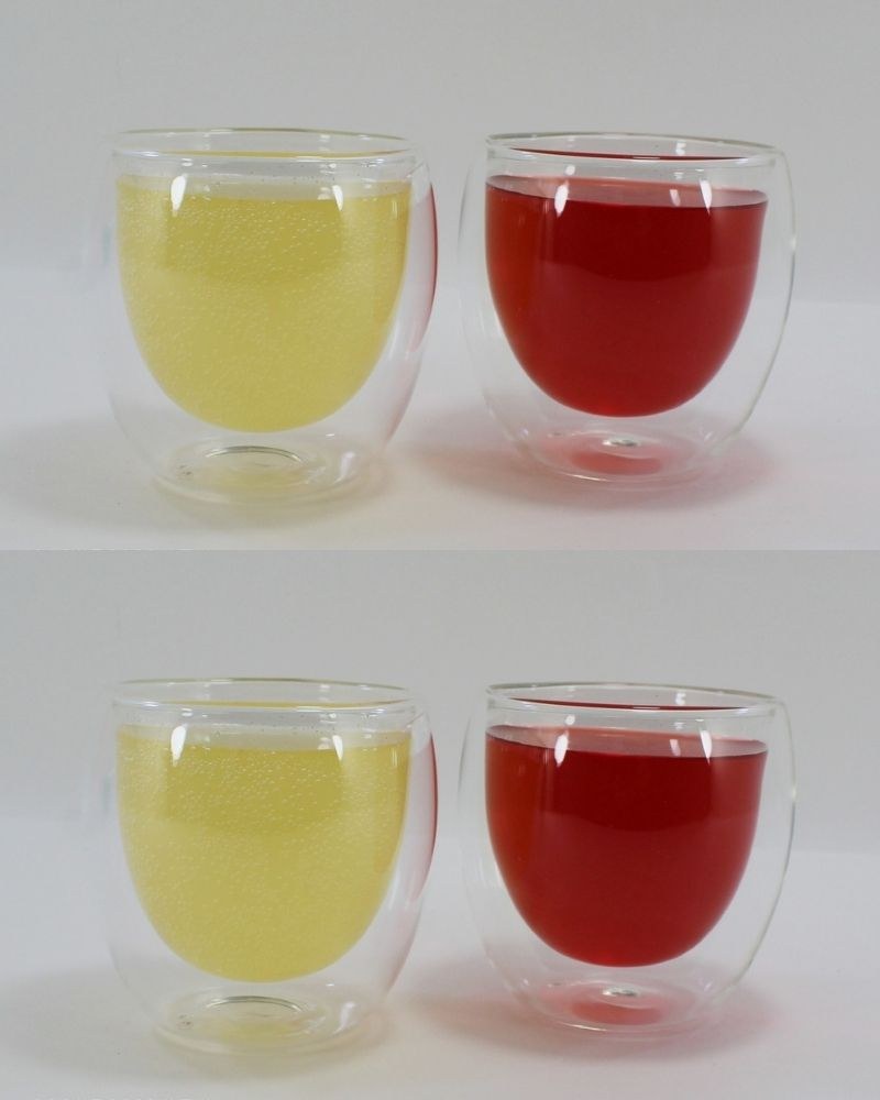 Luciano, High Borosilicate Round Glass Double Wall Glass Cups 250Ml - 2Pc Set