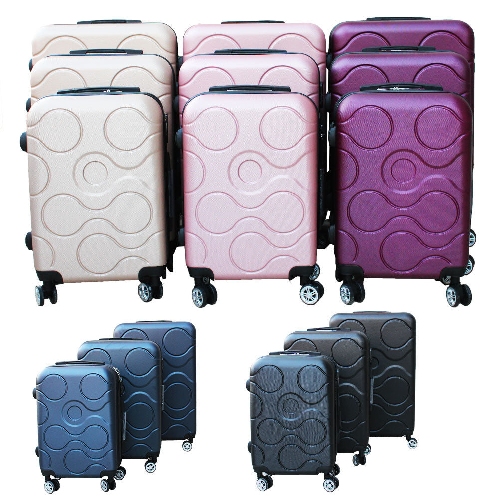 Cool Gift, Travel Bag, Luggage 3 Pcs Set #906, Available in Different Colors