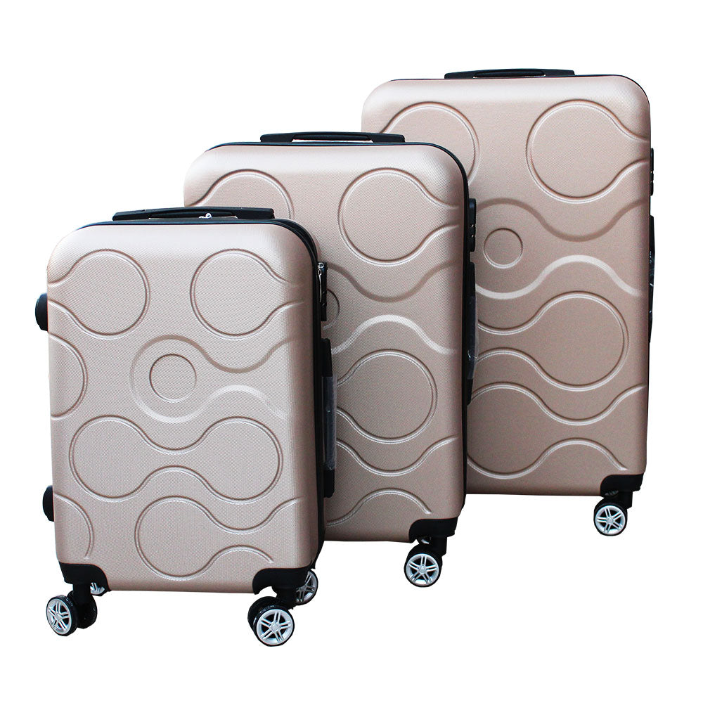 Cool Gift, Travel Bag, Luggage 3 Pcs Set #906, Available in Different Colors
