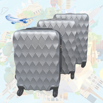 Cool Gift, Travel Bag, Luggage 3 Pcs Set #917, Available in Different Colors