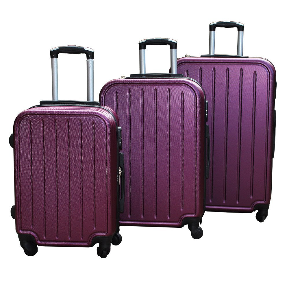 Cool Gift Travel Bag, Luggage 3 Pcs Set #918, Available in Different Colors