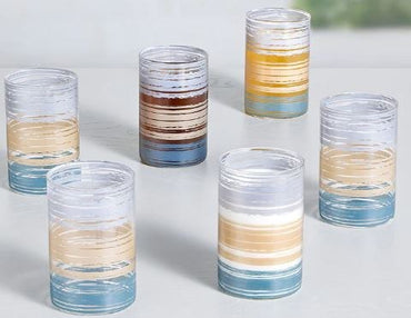 Luciano, Glance 295Ml Borosilicate Glass Cups 6Pcs