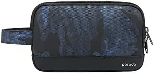 Porodo, Life Style Multi-Compartment Camouflage Storage Bag Water Resistant 8.2' Travel Friendly