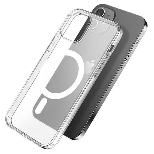 Magsafe, Magnetic Clear Phone Case For Iphone 12 Pro Max 2022 Transparent Shockproof Cover For Mag Wireless Charging Magnet Case