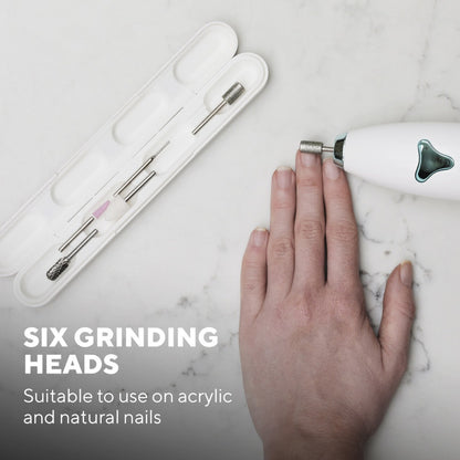 HoMedics, Luxury 6-In-1 Electric Mani Pedi Set Model Man-1700B