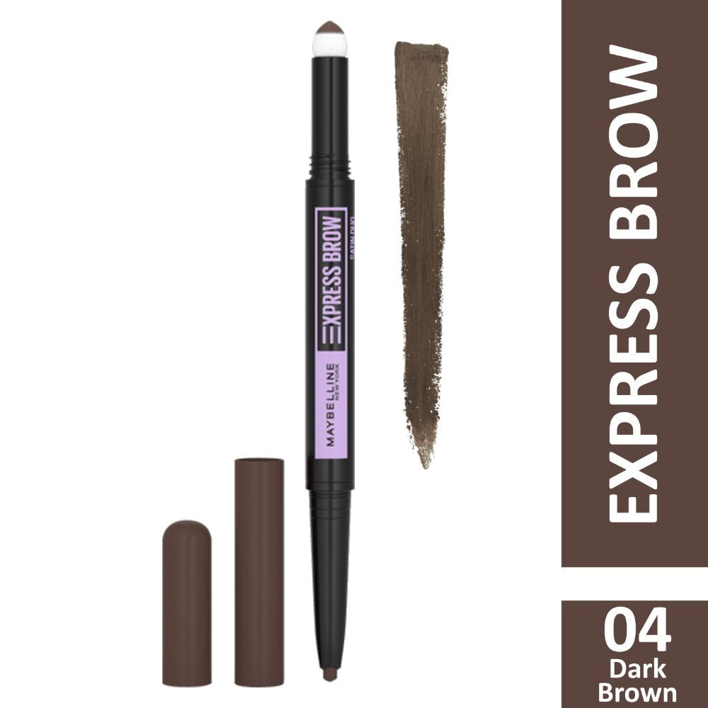 Maybelline, New York Express Brow Satin 04 Dark Brown 100 Ml