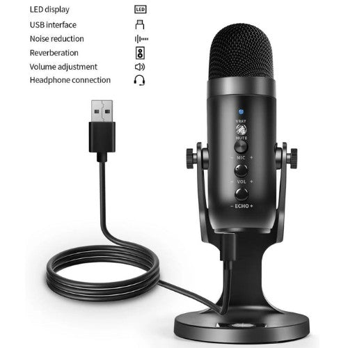 Jmary, Professional Condenser Desktop Usb Recording 1746
