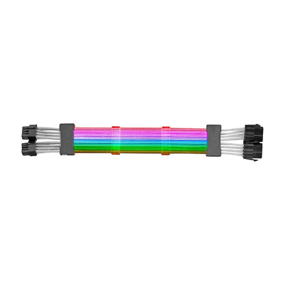 Mars, Gaming Mca-16 Premium 16Pin (8+8) Vga Power Extension Cable, Optical Fiber, Awg18 Pure Copper