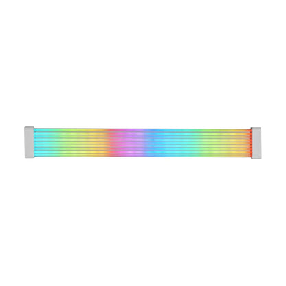 Mars Gaming Mca-16X, Argb Led Strip 16Pin (8+8) Power Supply Cable, High-End Silicon Single Layer Cable With Side Light Strip