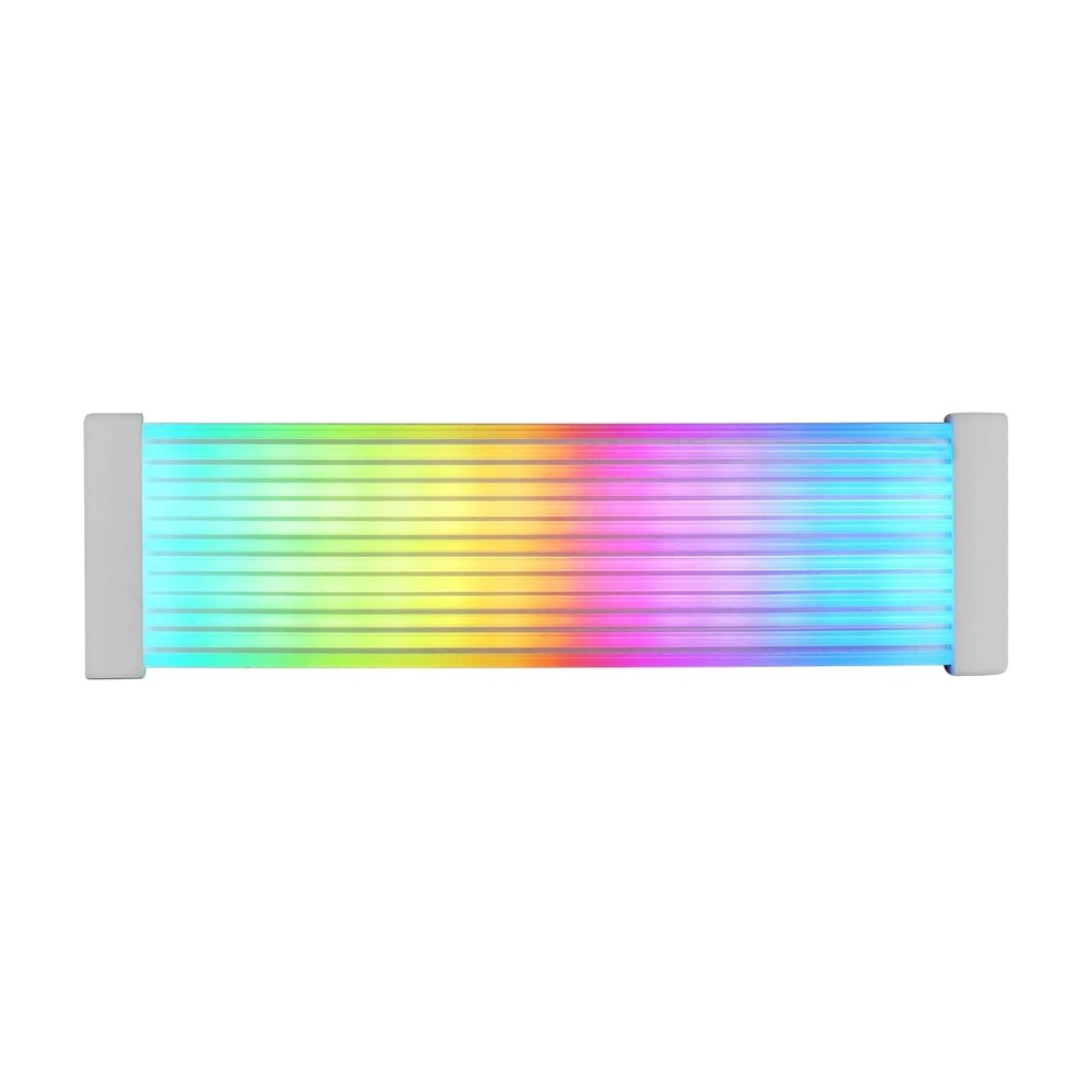 Mars Gaming Mca-24X, Argb Led Strip 24Pin Power Supply Cable, High-End Silicon Single Layer Cable With Side Light Strip