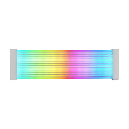 Mars Gaming Mca-24X, Argb Led Strip 24Pin Power Supply Cable, High-End Silicon Single Layer Cable With Side Light Strip