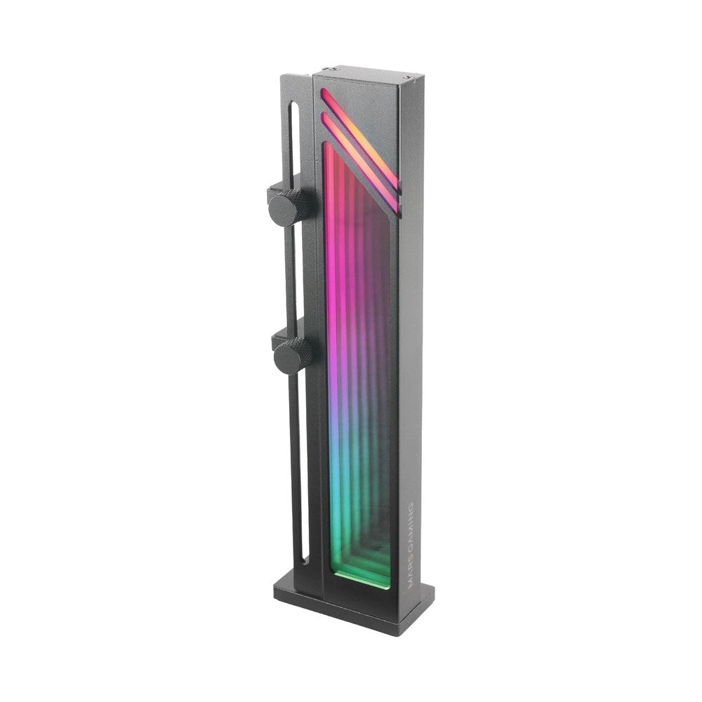 Mars, Gaming Mca-Gcb, Argb Infinity Mirror Gpu Support Bracket, 5V 3-Pin Argb, Non-Slip Pad Base, Available in Different Colors
