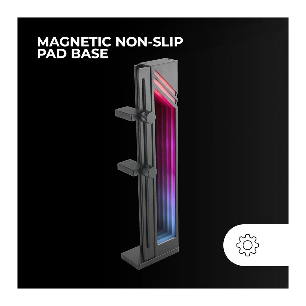 Mars, Gaming Mca-Gcb, Argb Infinity Mirror Gpu Support Bracket, 5V 3-Pin Argb, Non-Slip Pad Base, Available in Different Colors
