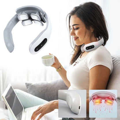 MDHL, Smart Neck massager, 6 Massage Modes, Pain & Stress Reduction, MD-066