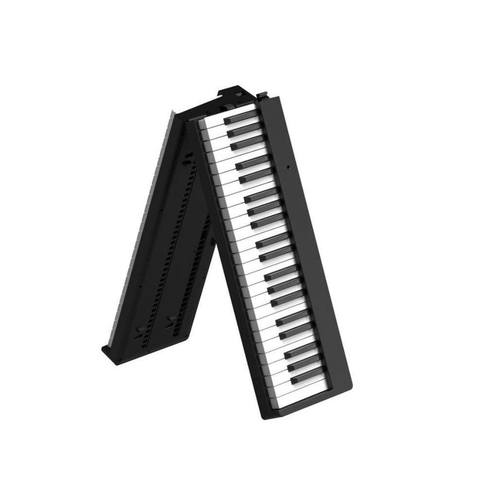MD 88Keys Foldable Electric Piano – Polished Black + [FREE BAG], MDFP-BLK