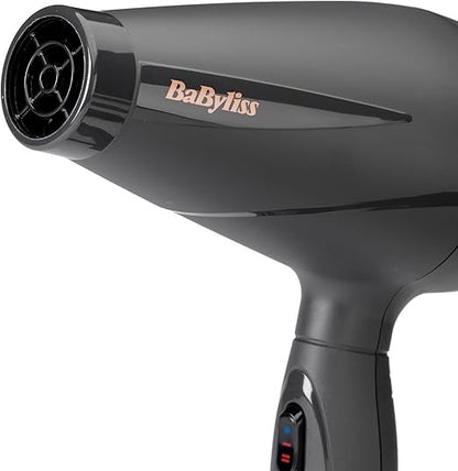 Babyliss, Smooth Pro 2100W, hair dryer with diffuser and concentrator, professional AC motor