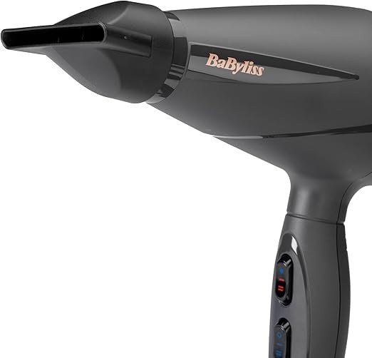 Babyliss, Smooth Pro 2100W, hair dryer with diffuser and concentrator, professional AC motor