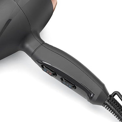 Babyliss, Smooth Pro 2100W, hair dryer with diffuser and concentrator, professional AC motor