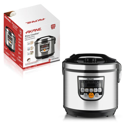 Akane, Rice Cooker Olla Arrocera With 5L Capacity Non Stick Coating, 900W