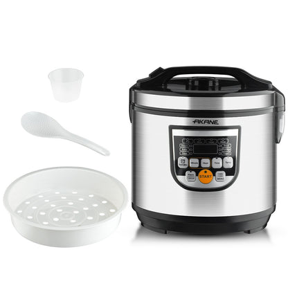 Akane, Rice Cooker Olla Arrocera With 5L Capacity Non Stick Coating, 900W