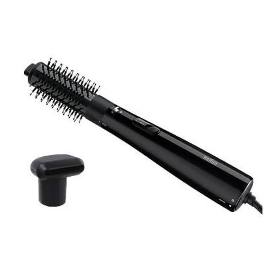 Braun, 2-In-1 Blow Dryer Brush 700W With 2 Attachments,Wet-To-Dry Hot Air Styler