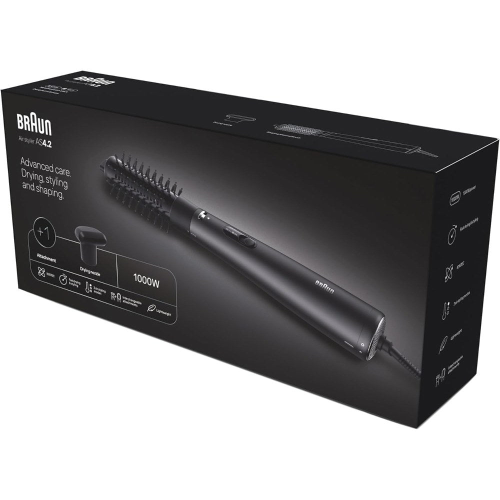 Braun, Air Styler As4.2, Advanced Care, Hair Drying, Styling And Shaping, 1000 Watts