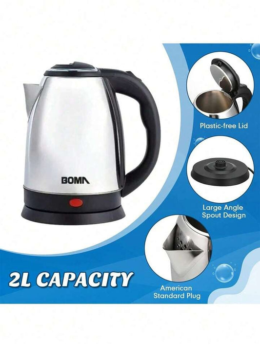 Boma, BM-0403 Electric Kettle 1500W, 2L, automatic shut off